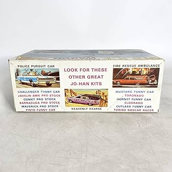 希少！激レア！当時物！JO-HAN FUNNY AMBULANCE Jo-Han 1966 Cadillac Fire Rescue Ambulance - Spotlight Hobbies